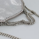 Stella MacCartney Chain Falabella Bag polyester 2way Silver Auth BA14408A-7