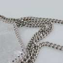 Stella MacCartney Chain Falabella Bag polyester 2way Silver Auth BA14408A-8
