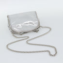 Stella MacCartney Chain Falabella Bag polyester 2way Silver Auth BA14408A-9