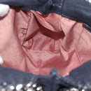 Stella MacCartney Chain Falabella Bag polyester Navy Silver 371223 Auth BA14409A-19