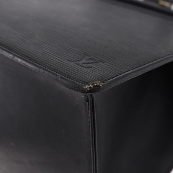LOUIS VUITTON Epi Riviera Hand Bag Black M48182 LV Auth BA14411