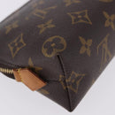 LOUIS VUITTON Monogram Pochette Cosmetic PM Pouch M43998 LV Auth BA14412-15