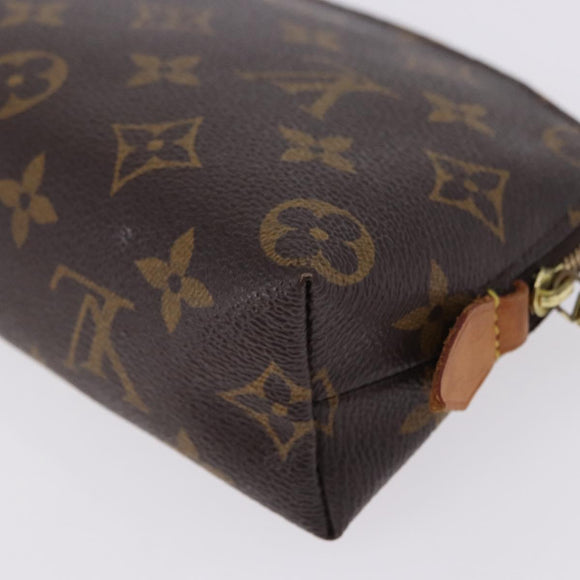 LOUIS VUITTON Monogram Pochette Cosmetic PM Pouch M43998 LV Auth BA14412