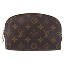 LOUIS VUITTON Monogram Pochette Cosmetic PM Pouch M43998 LV Auth BA14412-13