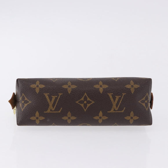 LOUIS VUITTON Monogram Pochette Cosmetic PM Pouch M43998 LV Auth BA14412