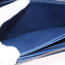 LOUIS VUITTON Monogram Vernis Zippy Long Wallet Grand blue M90047 Auth BA14414-20