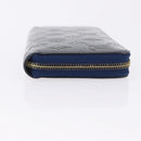LOUIS VUITTON Monogram Vernis Zippy Long Wallet Grand blue M90047 Auth BA14414-3