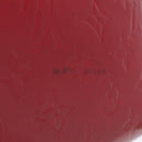 LOUIS VUITTON Monogram Vernis Zippy Long Wallet Rose Andian M91597 Auth BA14415-17
