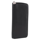 LOUIS VUITTON Taiga Zippy Wallet Vertical Wallet Ardoise M32822 LV Auth BA14417-1