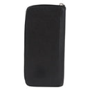 LOUIS VUITTON Taiga Zippy Wallet Vertical Wallet Ardoise M32822 LV Auth BA14417-2