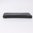 LOUIS VUITTON Taiga Zippy Wallet Vertical Wallet Ardoise M32822 LV Auth BA14417-4