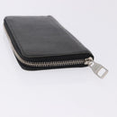 LOUIS VUITTON Taiga Zippy Wallet Vertical Wallet Ardoise M32822 LV Auth BA14417-5