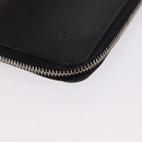 LOUIS VUITTON Taiga Zippy Wallet Vertical Wallet Ardoise M32822 LV Auth BA14417-14