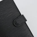 LOUIS VUITTON Epi Agenda PM Day Planner Cover Black R20052 LV Auth BA14418A-17