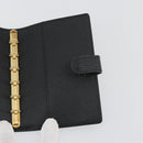 LOUIS VUITTON Epi Agenda PM Day Planner Cover Black R20052 LV Auth BA14418A-18