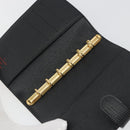 LOUIS VUITTON Epi Agenda PM Day Planner Cover Black R20052 LV Auth BA14418A-21