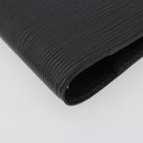 LOUIS VUITTON Epi Agenda PM Day Planner Cover Black R20052 LV Auth BA14418A-14