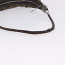 GUCCI GG Canvas Shoulder Bag Brown Silver 001 3814 3754 Auth BA14420-7