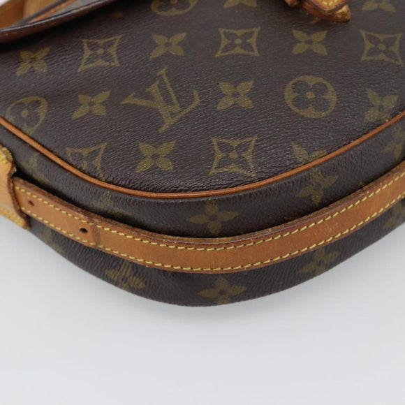 LOUIS VUITTON Monogram Jeune Fille MM Shoulder Bag M51226 LV Auth BA14421
