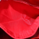 CELINE Shoulder Bag Patent leather Red Gold Auth BA14422A-22
