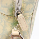Christian Dior Trotter Canvas Shoulder Bag PVC Light Blue Silver Auth BA14424-19