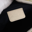 Christian Dior Trotter Canvas Shoulder Bag PVC Light Blue Silver Auth BA14424-21