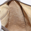 GUCCI GG Supreme Web Sherry Line Hand Bag PVC Beige Gold 41 02 039 Auth BA14425-18