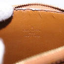 LOUIS VUITTON Monogram Vernis Motto Accessory Pouch Bronze M91138 Auth BA14426-17