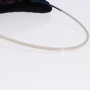 GUCCI GG Supreme Shoulder Bag Suede Blue Silver Auth BA14427A-7