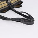 CHANEL Central Station Tote Bag PVC Canvas Black Silver CC Auth BA14429-8