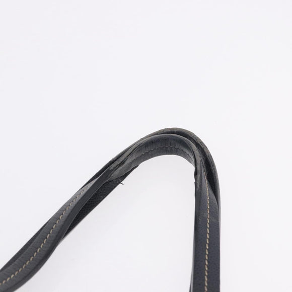 CHANEL Central Station Tote Bag PVC Canvas Black Silver CC Auth BA14429