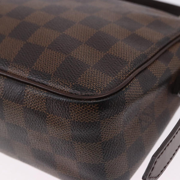 LOUIS VUITTON Damier Ebene Ravello GM Shoulder Bag N60006 LV Auth BA14431
