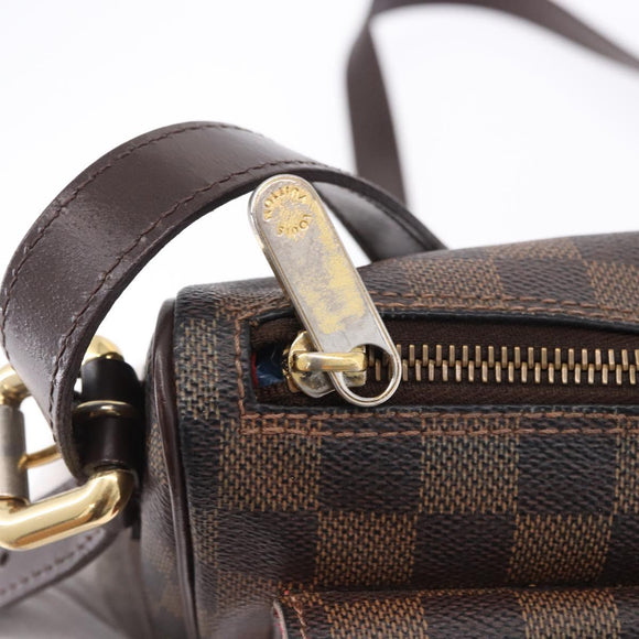 LOUIS VUITTON Damier Ebene Ravello GM Shoulder Bag N60006 LV Auth BA14431
