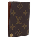 LOUIS VUITTON Monogram Porto Cartes Crdit Pression Card Case M60937 Auth BA14432-1