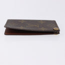 LOUIS VUITTON Monogram Porto Cartes Crdit Pression Card Case M60937 Auth BA14432-5
