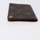 LOUIS VUITTON Monogram Porto Cartes Crdit Pression Card Case M60937 Auth BA14432-7