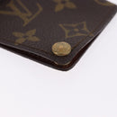 LOUIS VUITTON Monogram Porto Cartes Crdit Pression Card Case M60937 Auth BA14432-8