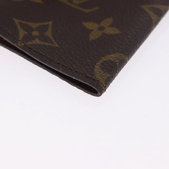 LOUIS VUITTON Monogram Porto Cartes Crdit Pression Card Case M60937 Auth BA14432