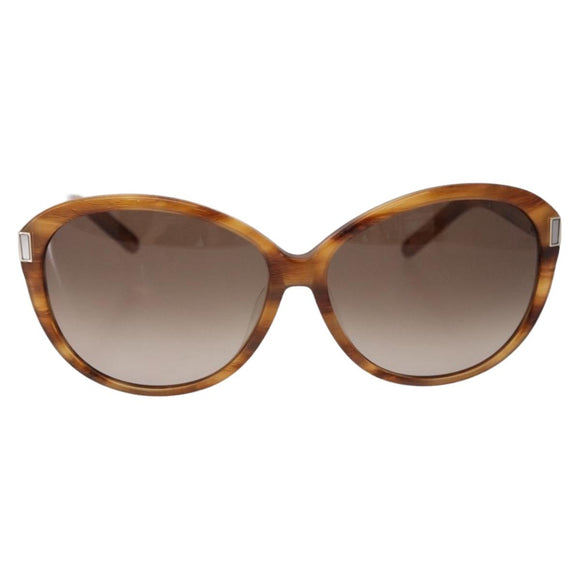 Chloe Sunglasses plastic Brown Auth BA14435A