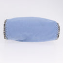 Stella MacCartney Chain Farabella Mini Polyester Light Blue 371223 Auth BA14436A-5