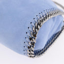 Stella MacCartney Chain Farabella Mini Polyester Light Blue 371223 Auth BA14436A-17