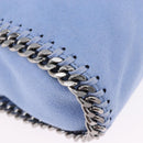 Stella MacCartney Chain Farabella Mini Polyester Light Blue 371223 Auth BA14436A-18