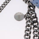 Stella MacCartney Chain Farabella Mini Polyester Light Blue 371223 Auth BA14436A-20