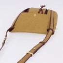 CARTIER Must Line Shoulder Bag Leather Beige Gold Auth BA14440-6