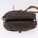 LOUIS VUITTON Monogram Saumur 30 Shoulder Bag M42256 LV Auth BA14441-10