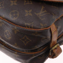 LOUIS VUITTON Monogram Saumur 30 Shoulder Bag M42256 LV Auth BA14441-14
