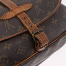 LOUIS VUITTON Monogram Saumur 30 Shoulder Bag M42256 LV Auth BA14441-15