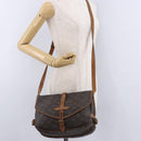 LOUIS VUITTON Monogram Saumur 30 Shoulder Bag M42256 LV Auth BA14441-30