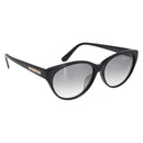 CELINE Sunglasses plastic Black Auth BA14448-1