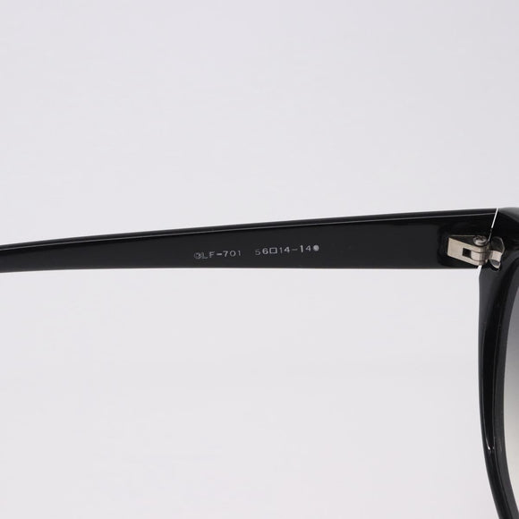 CELINE Sunglasses plastic Black Auth BA14448